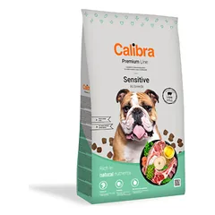 CALIBRA Dog Premium Line Sensitive sausas maistas jautrią virškinimo sistemą turintiems šunims su ėriena, 3 kg 