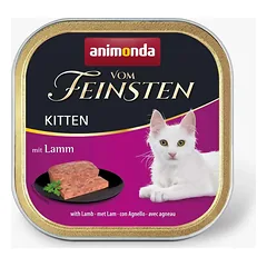 Animonda Vom Feinsten Cat Kitten su ėriena, drėgnas maistas kačiukams 100 g parduotuvėje petshop.lt