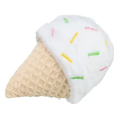 Trixie Ice Cream And Cupcake pliušiniai žaislai katėms su katžole ir traškančia plėvele, 7 cm, 36 vnt. — 4 nuotrauka