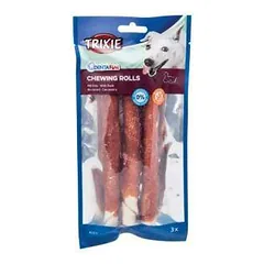 Trixie Denta Fun kramtomi skanėstai šunims, antienos suktinukai, 140 g