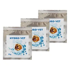 Hydro-Vet Dog - dietinis pašarų mišinys šunims, skatinantis atsigavimą po operacijos 3x22 g nuotrauka