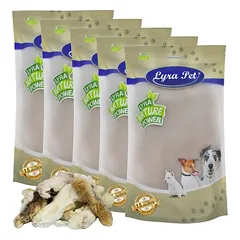 Lyra Pet® triušių letenėlės su kailiu — 3 nuotrauka