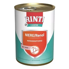 RINTI Canine Kidney-diet/Renal beef 400 g jautiena