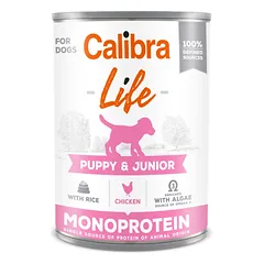 CALIBRA Dog Life Puppy & Junior Chicken 400g