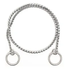 Show Tech - elegantiška metalinė parodų grandinėlė, 25 cm x, Różowe złoto / 2,5mm — 4 nuotrauka