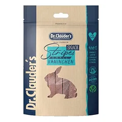 Dr.Clauder´s Stripes Snack Kaninchen skanėstas šunims 80g