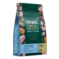 Tribal Fresh Pressed šalto spaudimo pašaras jauniems šunims su kalakutiena, 5 kg
