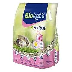 Biokats Eco Light tofu kraikas katėms, Fresh Cherry Blossom kvapo, 5L