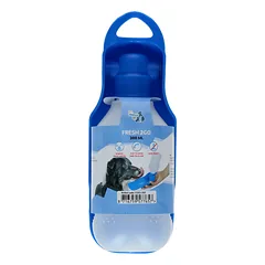 COOLPETS Fresh 2GO butelis su girdykla, 300 ml, mėlynas