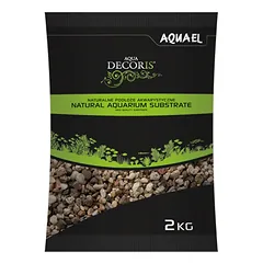 Gruntas akvariumui, natūralus, 3-5 mm, 2 kg parduotuvėje ramiosblusos.lt