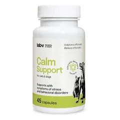 Lab-V Calm Support pagalba šunims ir katėms streso ir elgesio sutrikimų metu, N45