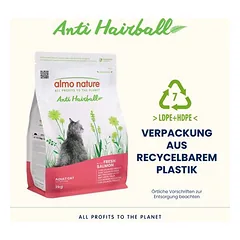 Almo Nature Functional Anti Hairball su lašiša, sausas maistas katėms, 2 kg — 4 nuotrauka