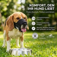 Nature Pet Softmaulkorb für Hunde aus Neopren