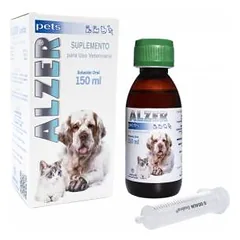 Alzer Pets papildai vyresnio amžiaus augintiniams, jų nervų sistemos priežiūrai, 150 ml