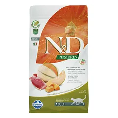 Farmina N&D Cat Pumpkin Adult su antiena, moliūgu ir cantaloupe melionu, sausas maistas katėms 1,5 kg