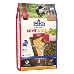 Bosch Mini Adult su ėriena ir ryžiais 3 kg