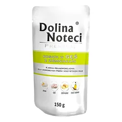 DOLINA NOTECI Premium  Žąsis su bulvėmis, 20 vnt. po 150 g