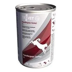 TROVET TPD Hypoallergenic - Turkey (šuniui) 400g - skardinė
