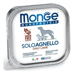 Monge Monoprotein konservai su ėriena šunims