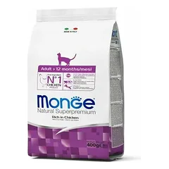 Monge Adult su vištiena, sausas maistas katėms 0,4 kg