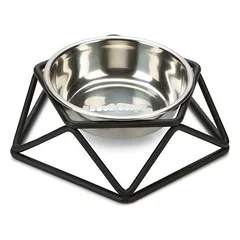 Beeztees dubenėlis šunims Puroni, juodas, Skersmuo: 19 cm — 2 nuotrauka