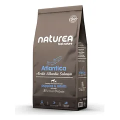 Sausas maistas suaugusiems ir jauniems šunims su lašiša – Naturea Ethos Atlantic Salmon Adult & Puppies, 10 kg — 2 nuotrauka