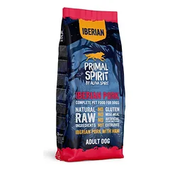 PRIMAL SPIRIT Iberian Adult Pork&Ham 12kg su kiauliena ir kumpiu suaugusiems šunims