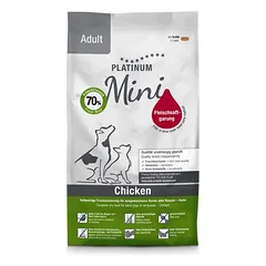 Platinum Adult Mini Chicken sausas maistas mažų veislių šunims su vištiena
