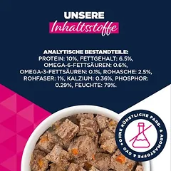 Eukanuba Adult su kalakutiena ir morkomis, drėgnas maistas šunims — 5 nuotrauka
