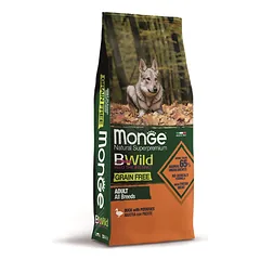 Monge BFB BWild Adult Duck & Potatoes begrūdis sausas maistas šunims 15 kg — 2 nuotrauka