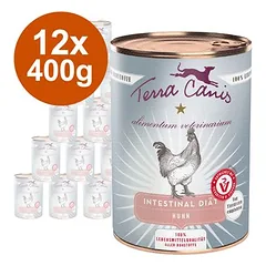 Sparpaket Terra Canis Alimentum Veterinarium Intestinal 12 x 400 g