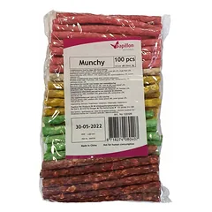 Skanėstai šunims Stick mix Munchy 12.5 cm, mineraliniai pagaliukai, 100 vnt.