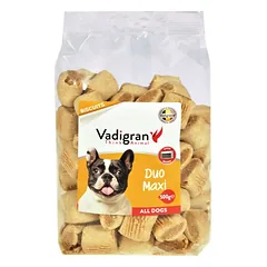 VADIGRAN Duo Maxi sausainiai pagalvėlės šunims 500g