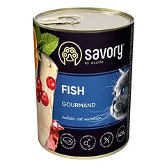 Savory drėgnas maistas katėms su žuvimi, 100 - 199 g — 2 nuotrauka