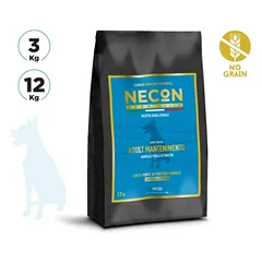 Necon Zero Grain Dog Mantenimento Lamb, Pea, Horse Bean begrūdis sausas pašaras šunims su ėriena ir žirniais 12kg
