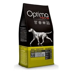 Optima Nova Adult Digestive GF Rabbit & Potato 12 kg