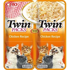 INABA Twin Vištiena sultinyje katėms 2x40 g