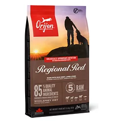 ORIJEN Regional Red  sausas pašaras šunims su jautiena, ėriena, kiauliena 11,4 kg