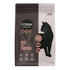 Cosma Air-Dried sausas maistas su jautiena ir vištiena, katėms, 1,5 - 2,9 kg — 5 nuotrauka