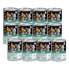 PetRepublic gabaliukai padaže su menke 12x400g katėms
