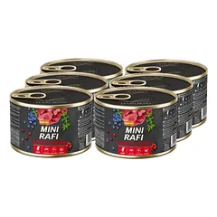 DOLINA NOTECI Mini Rafi su jautiena, 6x185 g