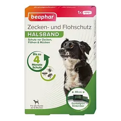 beaphar Zecken- & Flohschutz-Halsband für Hunde