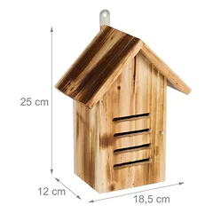 Vabzdžių viešbutis 25x18,5x12cm., rudos/šviesiai rudos spalvos — 4 nuotrauka