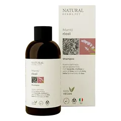 Natural Derma Pet šampūnas garbanotam ir banguotam kailiui, 200 ml