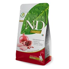 N&D Prime Visavertis ėdalas kačiukams nėščioms arba žindančioms katėms su vištiena ir granatais 1.5 kg photo