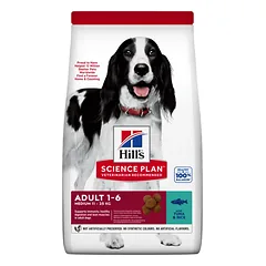 Hill’s SP Canine sausas maistas suaugusiems vidutinio dydžio veislių šunims su tunu ir ryžiais 2.5 kg