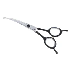 Geib Gator Trim 'n' Cut Safety Curved Scissors - lightweight, sharp, and handy safety curved scissors with a Teflon handle, 5,5" — 5 nuotrauka