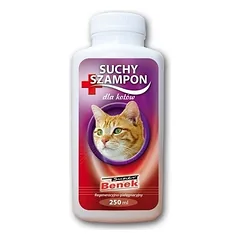 BENEK Regeneruojantis sausas šampūnas kailio priežiūrai 250 ml