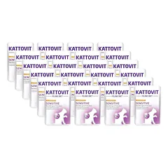 Kattovit Sensitive chicken+indica 24x85g paketėlis