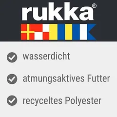 Rukka® Shine lietpaltis, pilkas, Dydis: apie 40 Nugaros ilgis — 3 nuotrauka